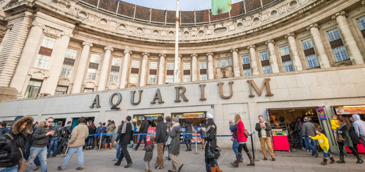 ロンドン水族館 シーライフの正面外観