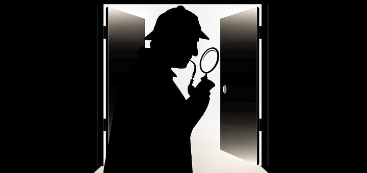 シャーロック・ホームズのシルエット